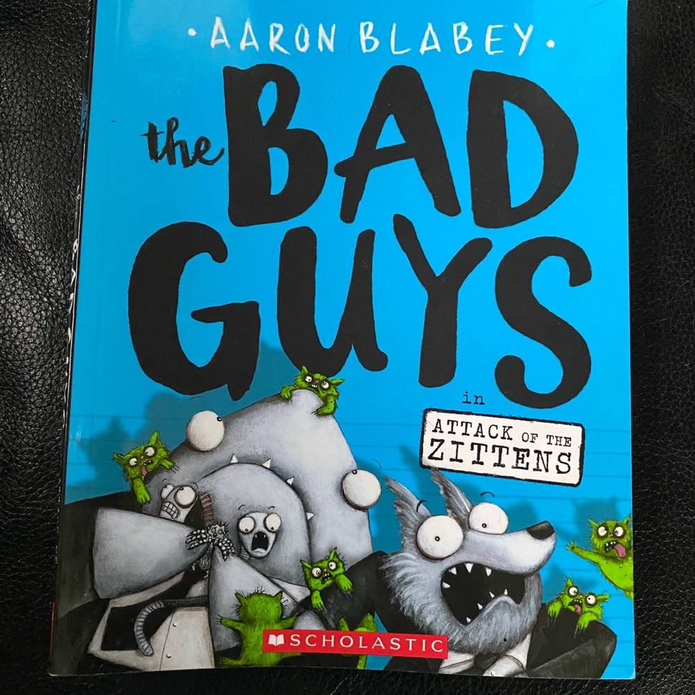 📘The Bad Guys in the Attack of the Zittens-New Book